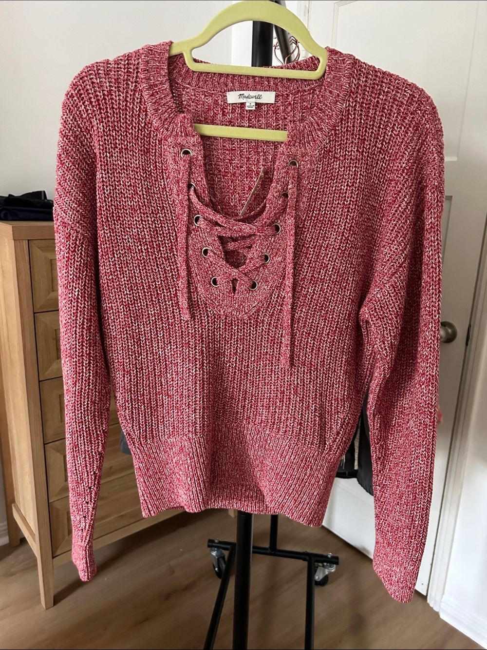 NWT Madewell Sweater. Size small. PTP 21”. Stretchy. See description.